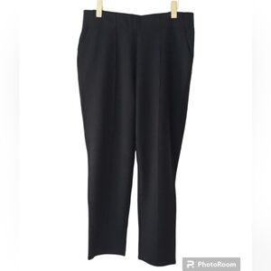 NWT Kirkland Black Heather Ponte Knit Pull On Pants Size Large